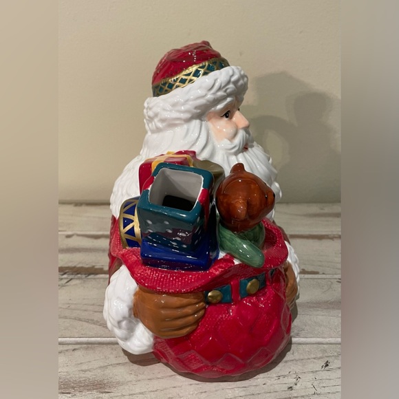 Santa Teapot Dillards Trimmings - Picture 4 of 8